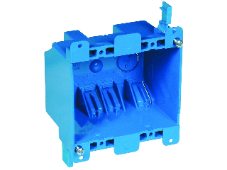 PVC 2 Gang Outlet Box