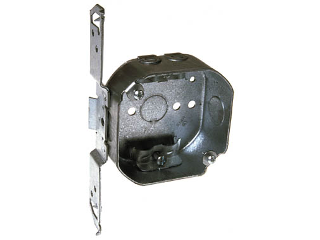 Octagon Electrical Box With T-Bracket, 4 In