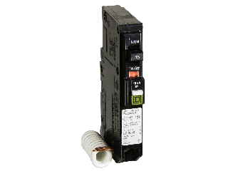 QO 1 Pole Arc Fault Breaker, 15 Amp