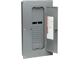 Indoor Homeline Main Breaker Load Center, 125 Amp 20 Spacer