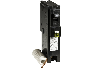 Homeline 1 Pole Arc Fault Breaker, 15 Amp