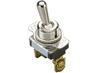 Medium Duty Toggle Switch, 2 Screw Terminals