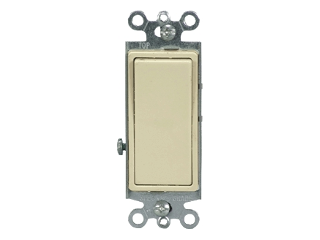 Residential Decorator Quiet Switch, Ivory ****