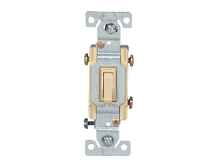 Residential 3 Way CO/ALR Switch, Ivory