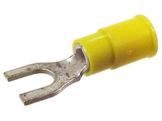 Spade Terminal, 12-10 AWG  14 Pack