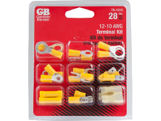 Terminal Kit, 12-10 AWG  28 Piece