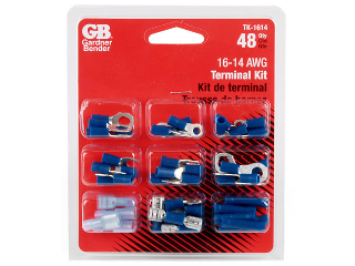 Terminal Kit, 14-16 AWG  48 Piece