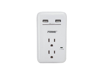 High Speed 3.4A USB Charging With Surge Protector