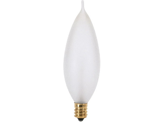 Cox Hardware And Lumber Frost Turn Tip Decorative Light Bulb 60