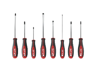 Milwaukee Screwdriver Set with 2 ECX Drivers, 8 Pc