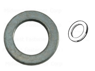 Flat Steel Bushing, 10 Ga