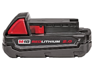 Milwaukee Compact Battery Pack, 18V 2.0Ah