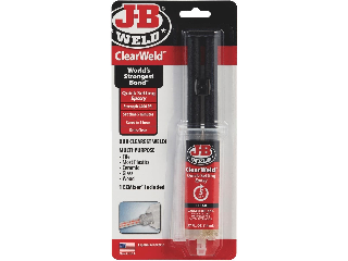 J-B Weld ClearWeld Epoxy .47oz