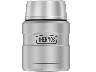 Thermos Vacuum Insulated Food Jar with Foldable Spoon, 16 Oz