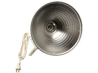 Heavy Duty Clamp Light, 10-1/2 In Reflector