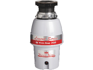 Waste King L-2600 Food Garbage Disposal, 1/2 HP