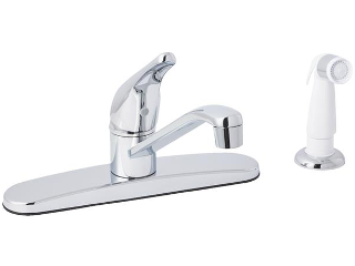 Home Impressions Single Lever Handle Kitchen Faucet With Sprayer