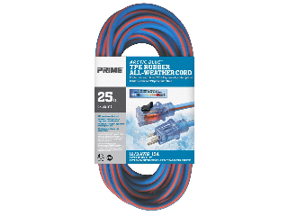 Arctic Blue Extension Cord, 12/3 (Lengths)