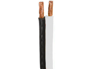 Dual Booster Cable Wire 4 Gauge, Black and White