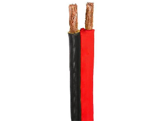 Dual Booster Cable Wire 2 Guage, Black and Red