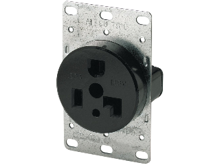 Flush Mount Receptacle, 30 Amp ****