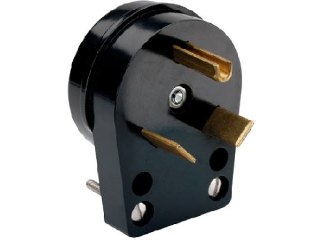 Commercial Angle Power Plug, 30 Amp