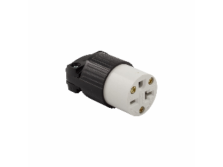 Commercial Straight Connector 6-20R, 20A 250V