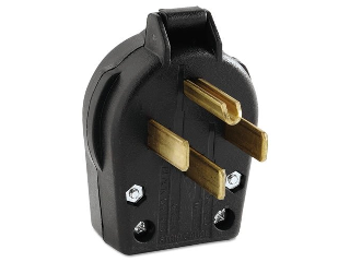 Commercial Non Grounding Angle Power Plug, 30A/50A