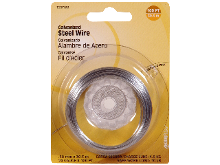 Galvanized Steel Wire 24 Gauge, 100 Ft