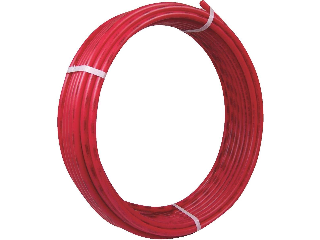 Red PEX Tubing Coil, 100 Ft (Sizes)