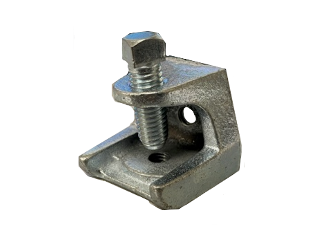 Galvanized Rod Insulator Ductile Beam Clamp, 3/8-16