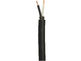 Seoprene Jacketed 16-2 SJEOOW Electrical Wire, Black (Sold Per Ft)