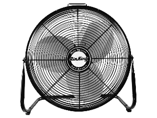 Hi-Velocity Pivoting Floor Fan, 18 In