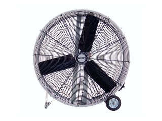 Direct Drive Barrel Fan, 36 In