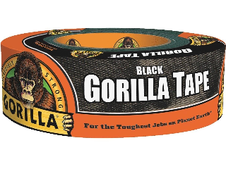 Gorilla Black Duct Tape, 35 Yd