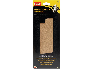 Aluminum Oxide Sand Paper 3-2/3 In x 9 In, 6 PK