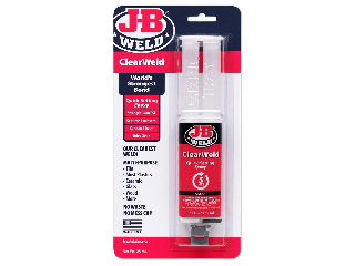 JB Clear Epoxy Adhesive Mini Syringe .2 Oz