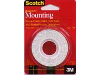 Indoor Double-Sided Mounting Tape 1 In x 55 In