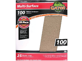 Aluminum Oxide Sand Paper 9 In x 11 In (Grits)