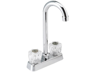 Home Impressions 2 Acrylic Handle Bar Faucet