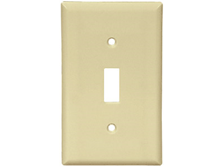 Ivory Switch Plate, 1 Gang