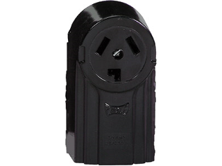 Surface Mount Dryer Receptacle, 30 Amp **