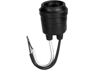 Weatherproof Rubber Pigtail Lampholder