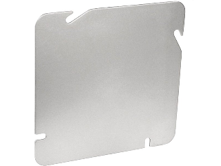 Southwire  Square Flat Blank Cover, 4-11/16 In