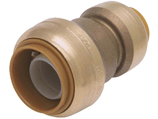 Push-to-Connect Brass Reducing Coupling (Sizes)