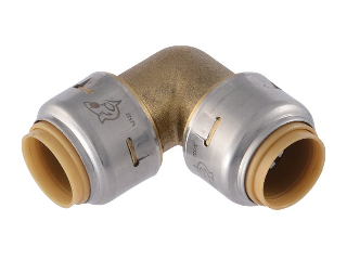 Push-to-Connect Brass Elbow (Sizes)