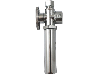 Cox Hardware And Lumber Dib Angle Valve With Water Hammer Arrestor 3 8 In Com X 1 2 In Fip