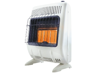 Mr. Heater Dual Fuel Gas Radiant Heater, 20,000 BTU