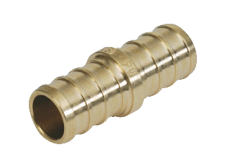 PEX Brass Coupling, Barb x Barb (Sizes)