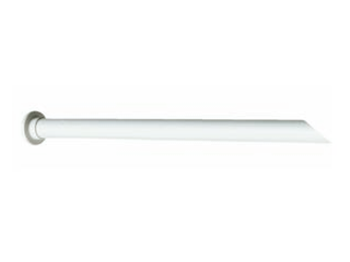 Tension Shower Rod 60 In, White